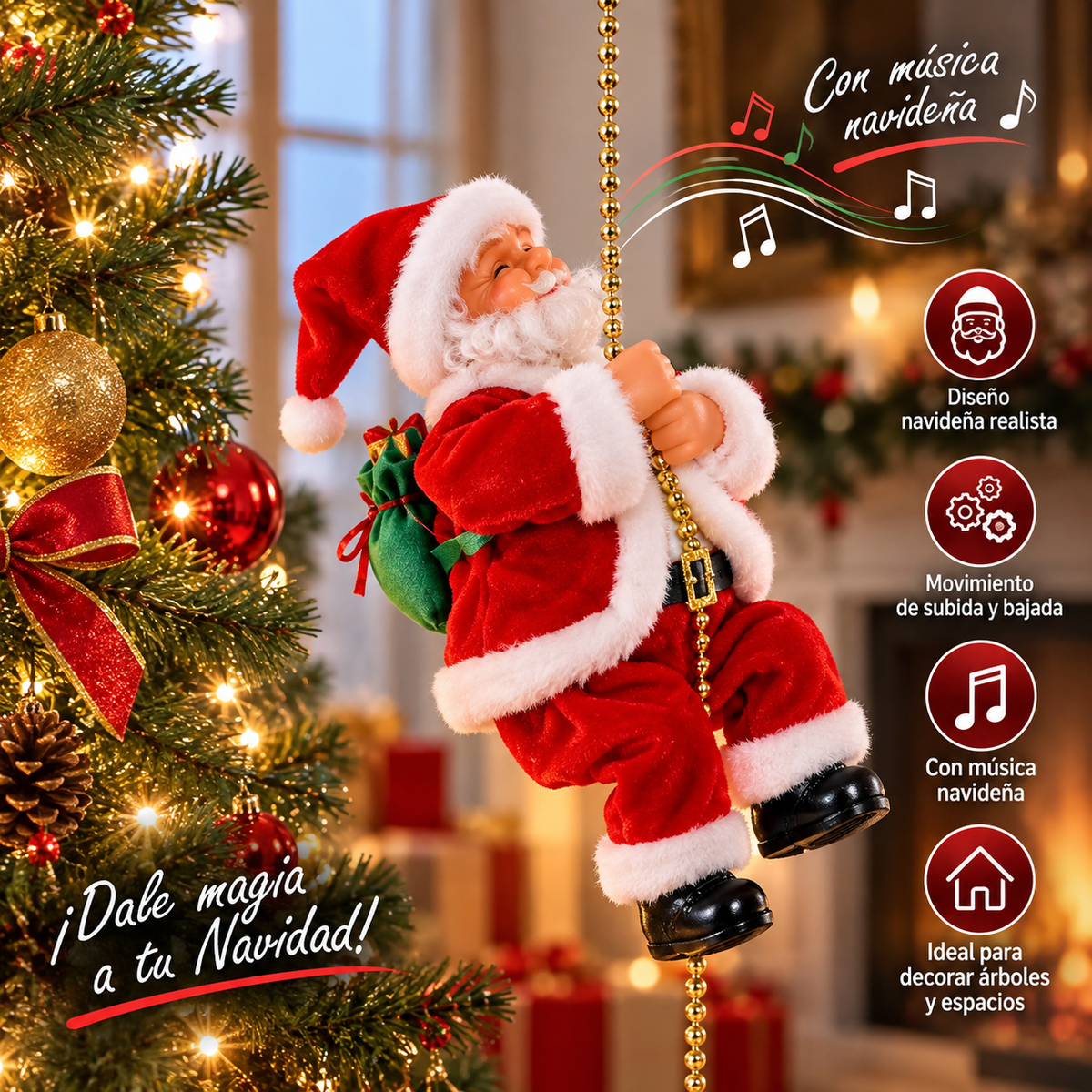 SANTA TREPADOR