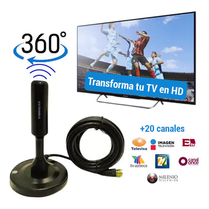 Antena Digital Vitara [Capta más de 20 canales abiertos]