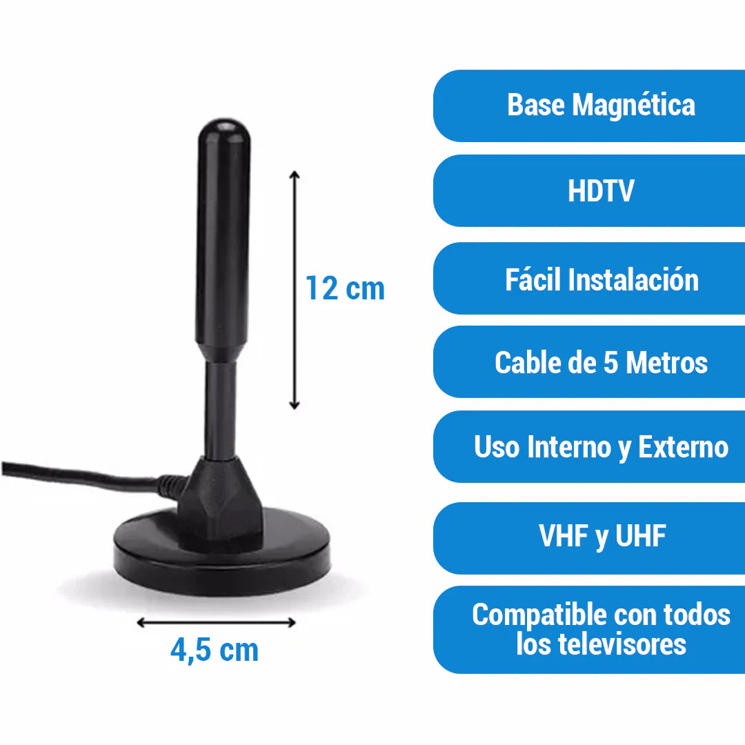 Antena Digital Vitara [Capta más de 20 canales abiertos]