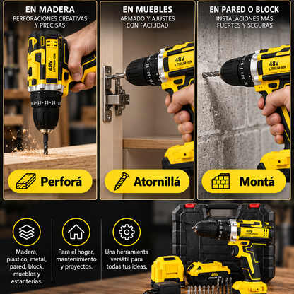 Taladro Multifuncional 10 en 1