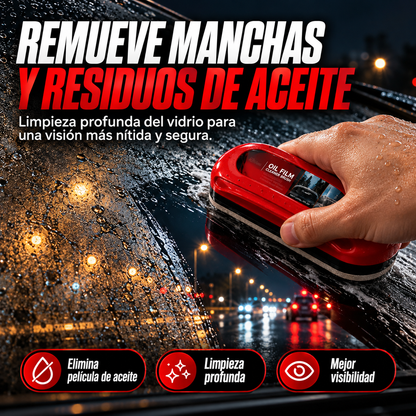 Removedor de manchas y aceites de vidrio