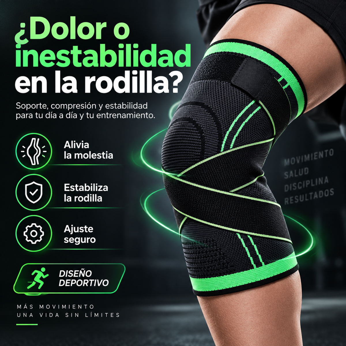 Rodillera FlexPro Ajustable