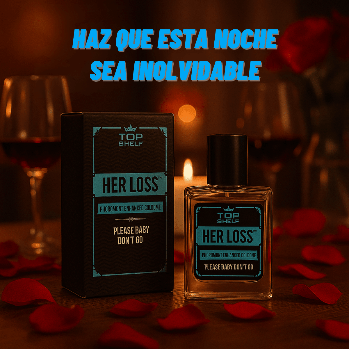 ¡Deja de ser Invisible! - "Her Loss®" 💎Perfume con Feromonas para Hombres