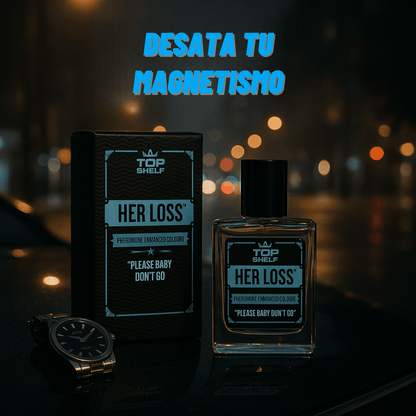 ¡Deja de ser Invisible! - "Her Loss®" 💎Perfume con Feromonas para Hombres
