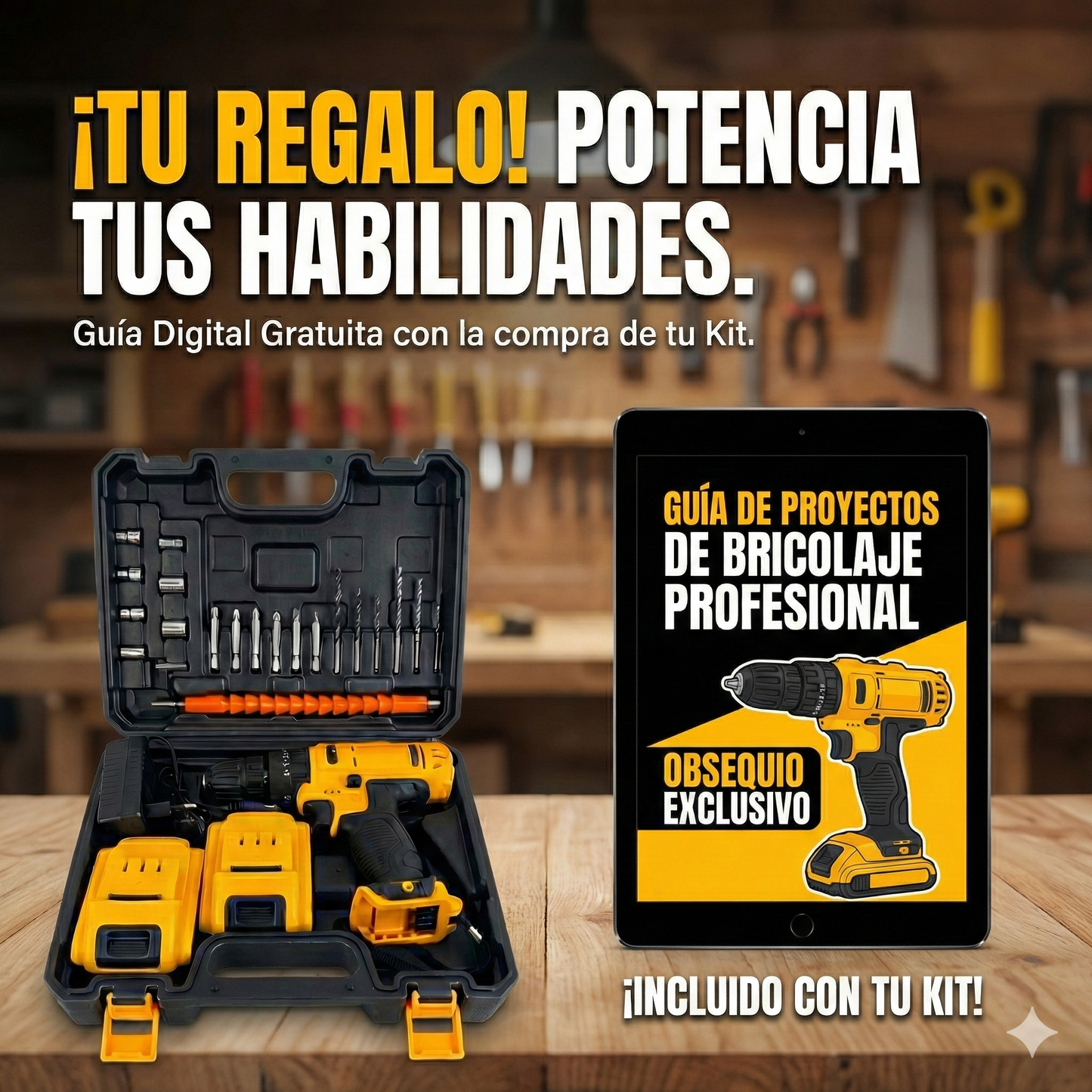Taladro Multifuncional 10 en 1